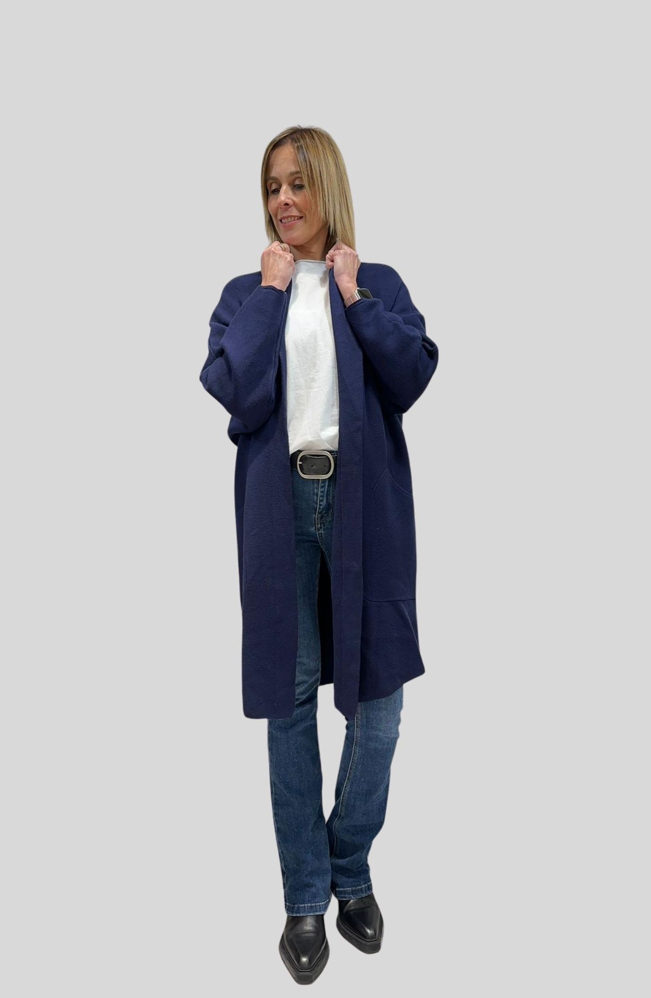 Chaqueta punto larga - Imagen 4