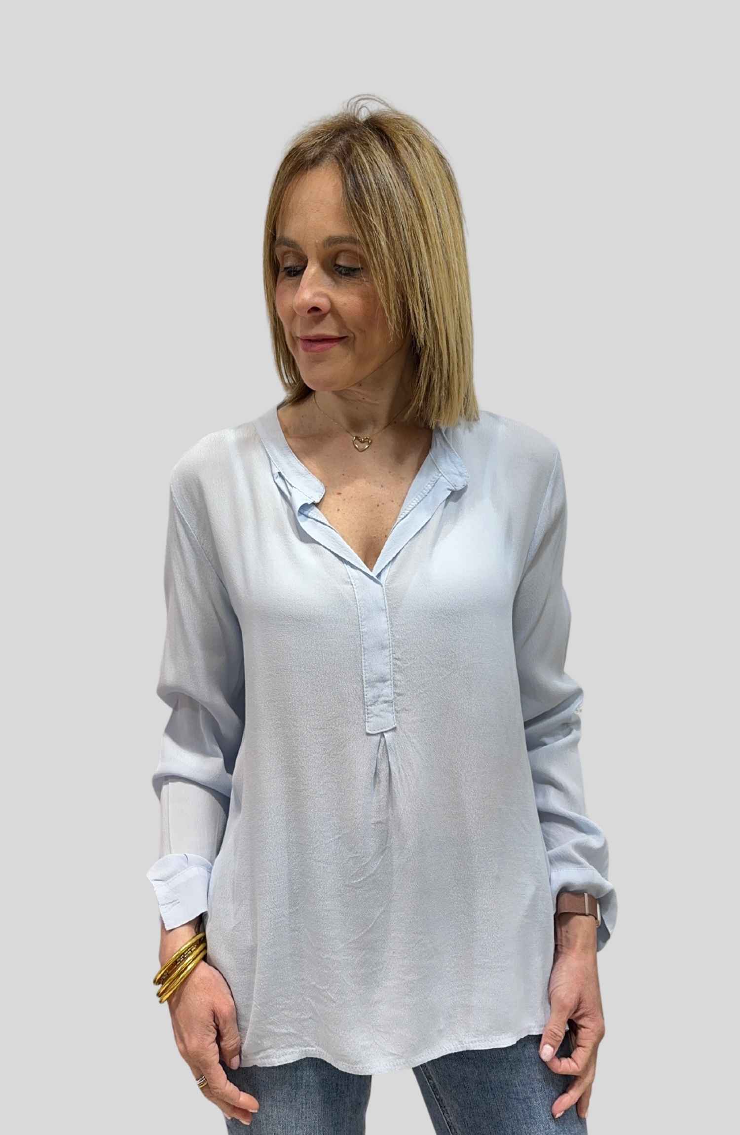 Blusa Cuello Mao - Imagen 7