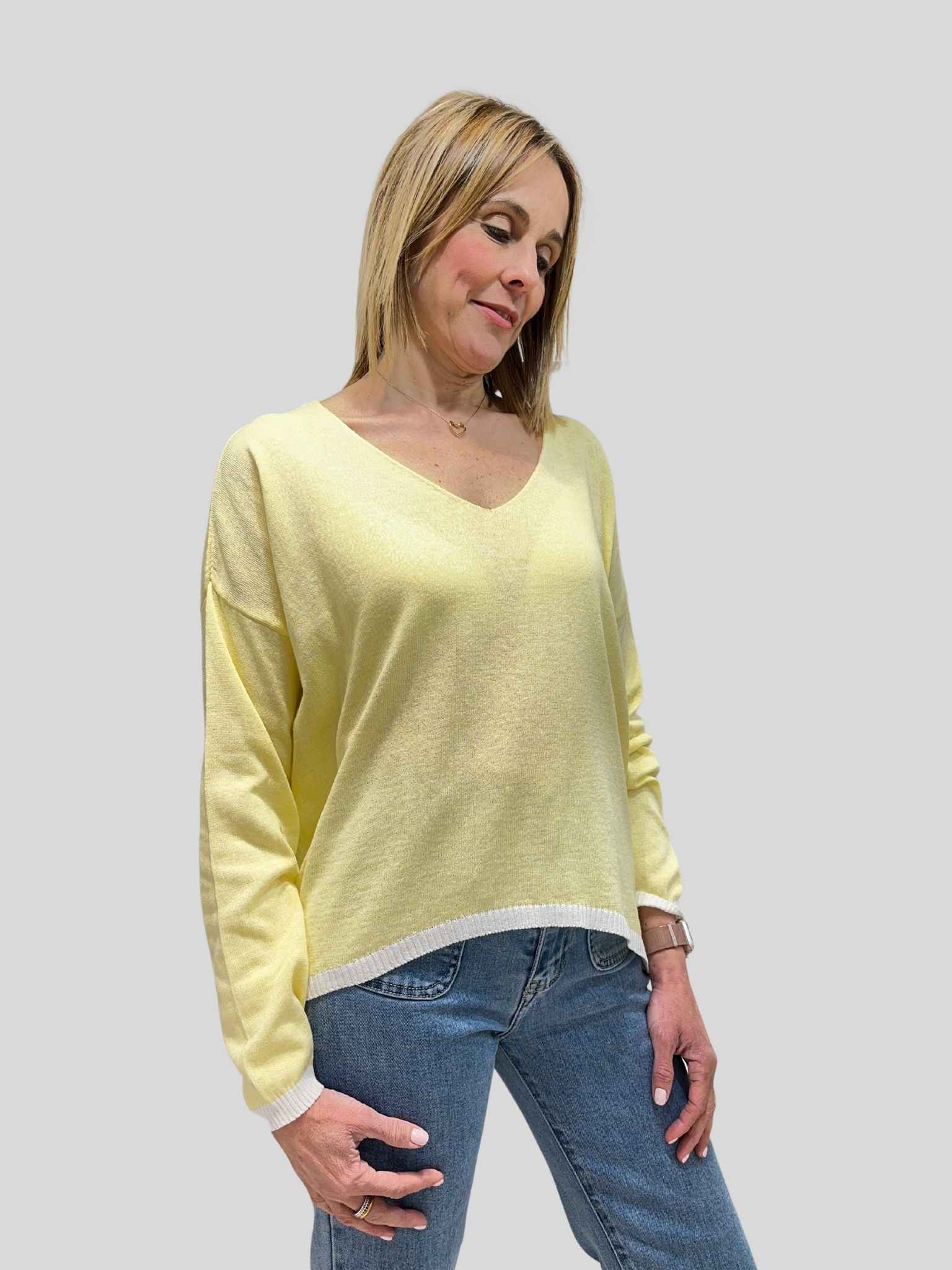 Jersey Pico Amarillo