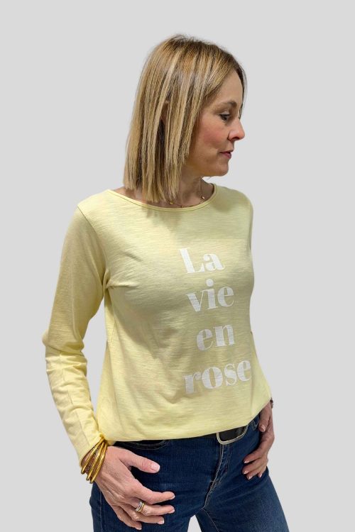 Camiseta La Vie en Rose