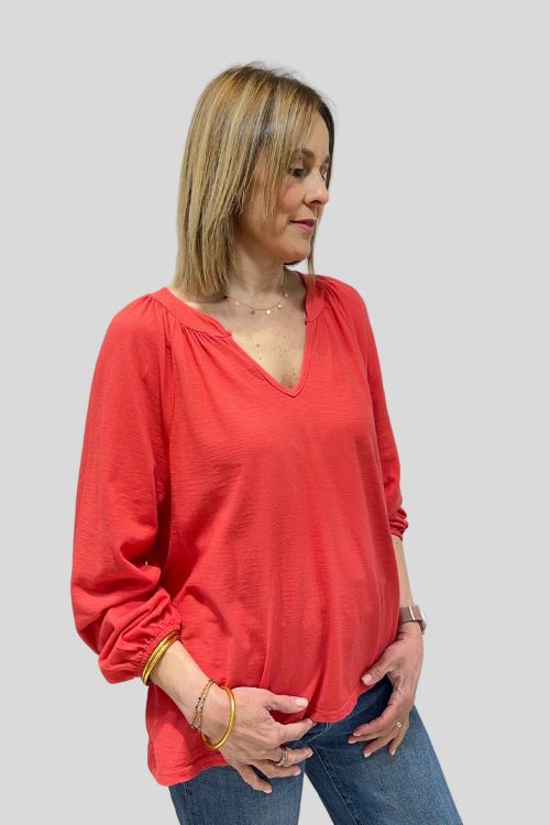Camiseta Cuello Mao