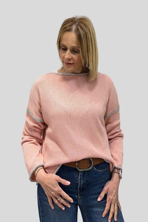 Jersey Rosa-Gris
