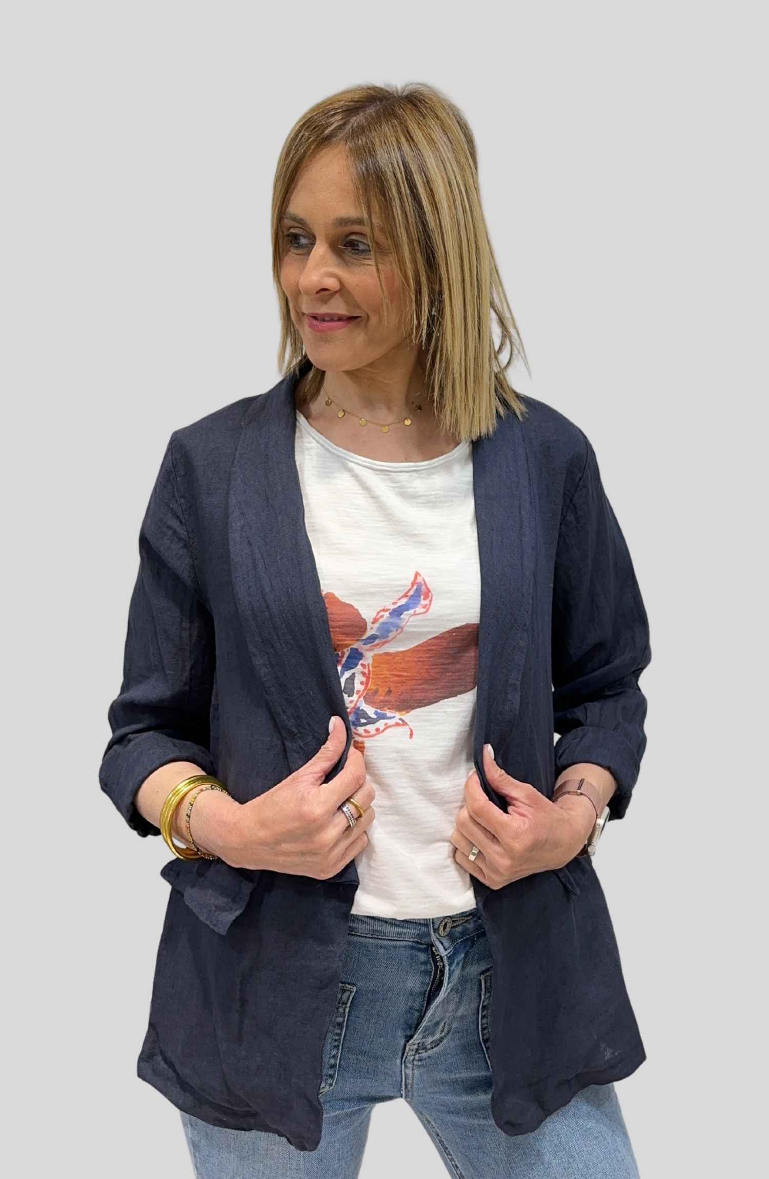 Blazer lino - Imagen 2