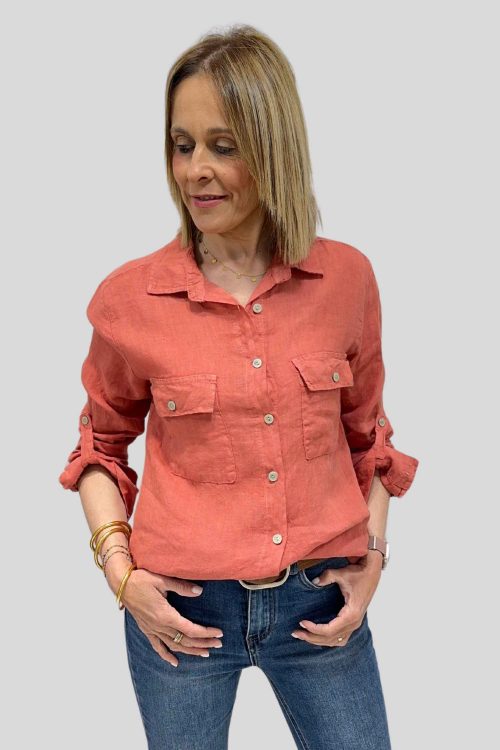 Camisa de lino