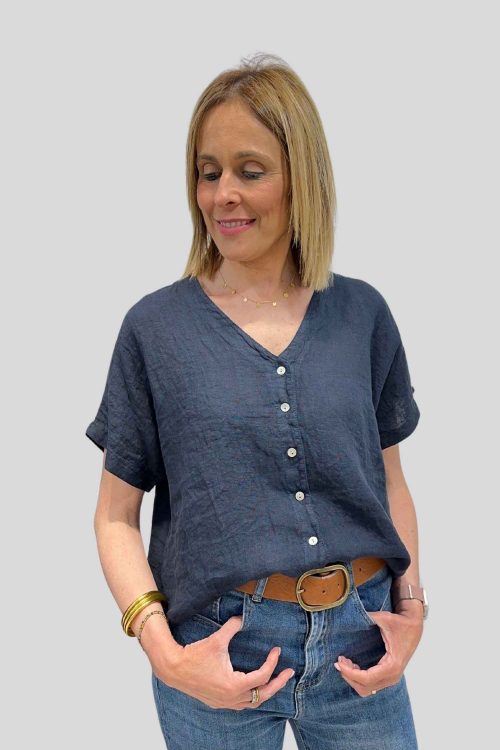 Camisa de lino