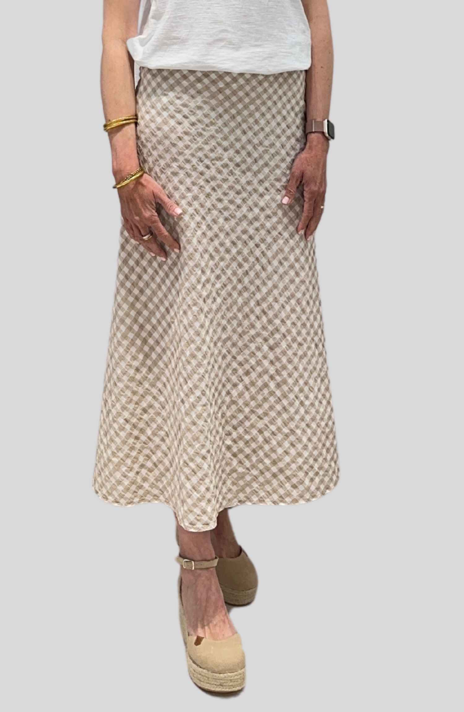 Falda cuadro vichy - Imagen 3